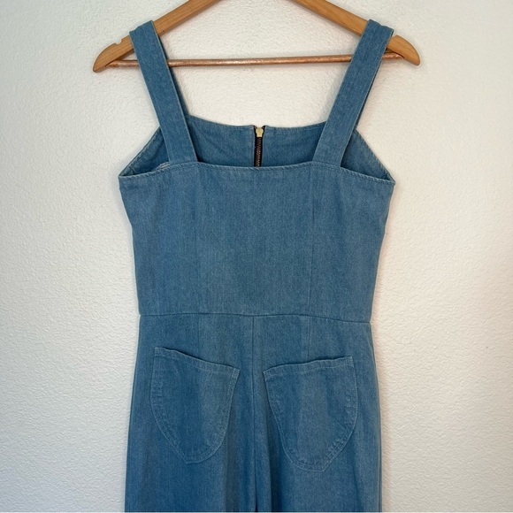 Denim Blue Jumpsuit - Picture 14 of 14